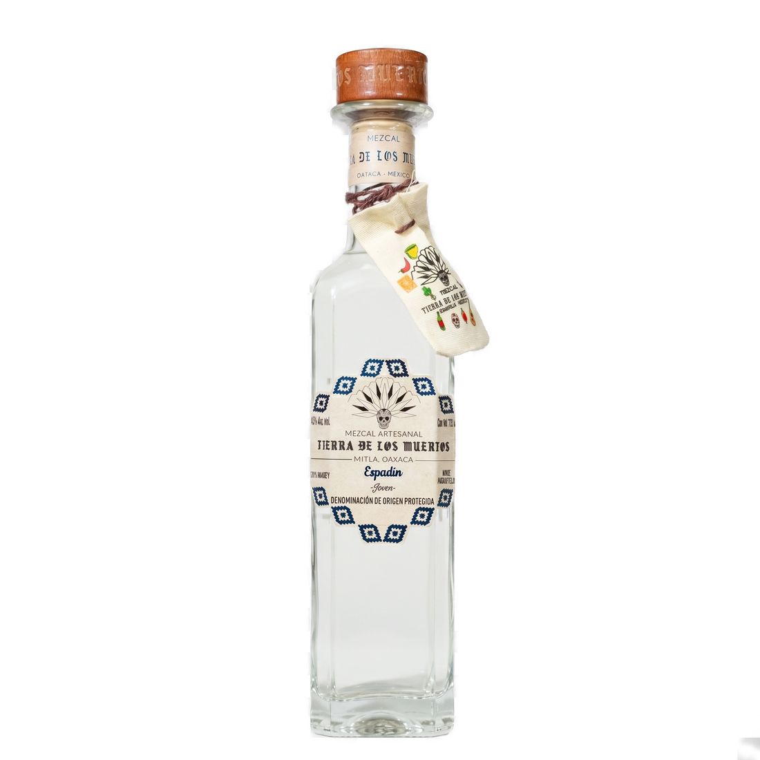 Espadin Mezcal Artesanal Tierra de los muertos | 750ml |  43% Alc | Product of Oaxaca
