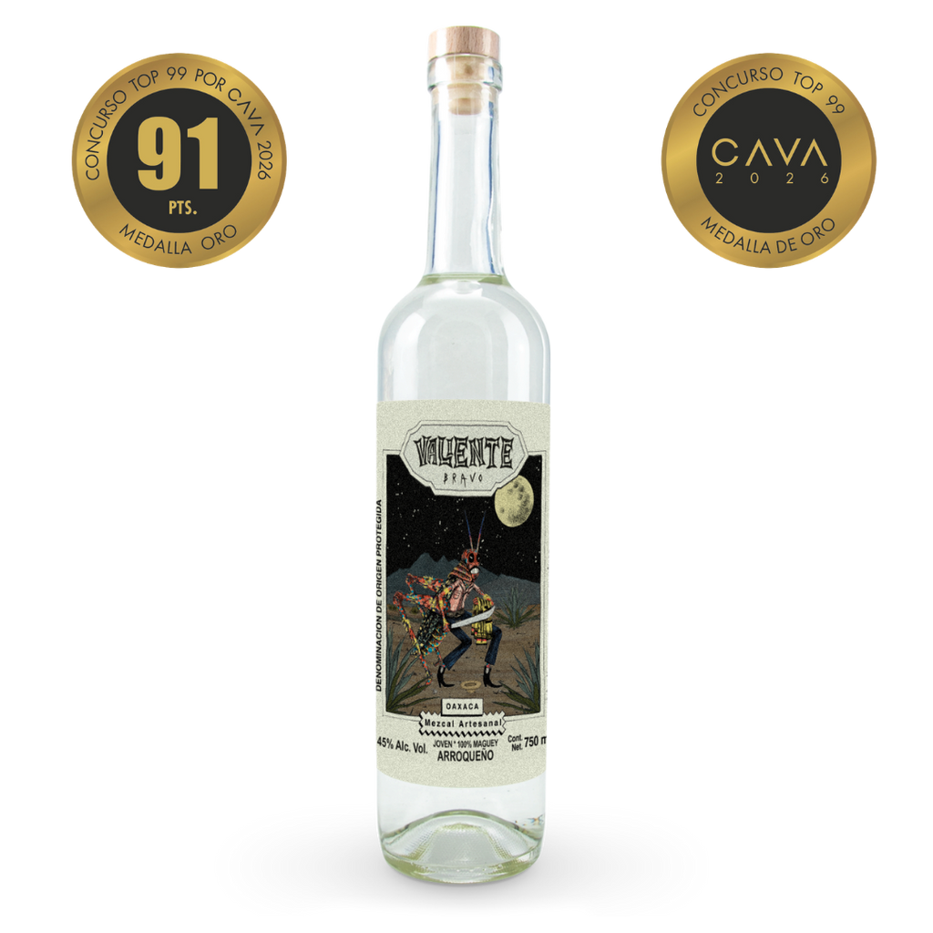 Arroqueño  Mezcal Artesanal Valiente Bravo | 750ml | 45% Alc | Product of Oaxaca