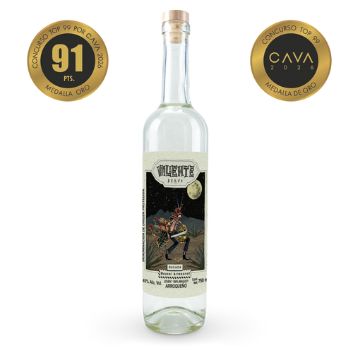 Arroqueño  Mezcal Artesanal Valiente Bravo | 750ml | 45% Alc | Product of Oaxaca