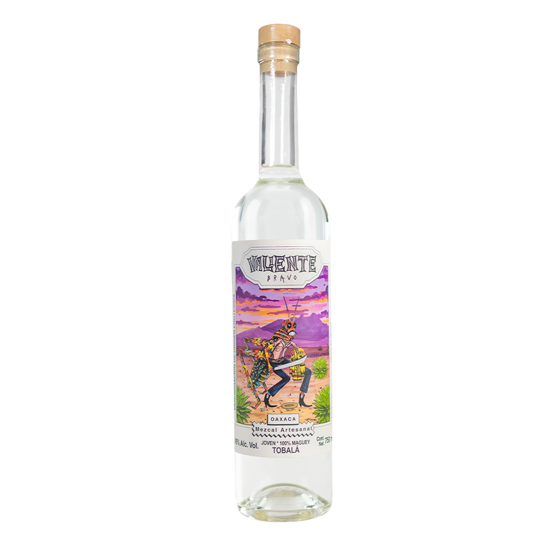 Tobalá  Mezcal Artesanal Valiente Bravo | 750ml | 45% Alc | Product of Oaxaca
