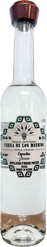 Espadin Mezcal Artesanal Tierra de los muertos | 750ml |  43% Alc | Product of Oaxaca