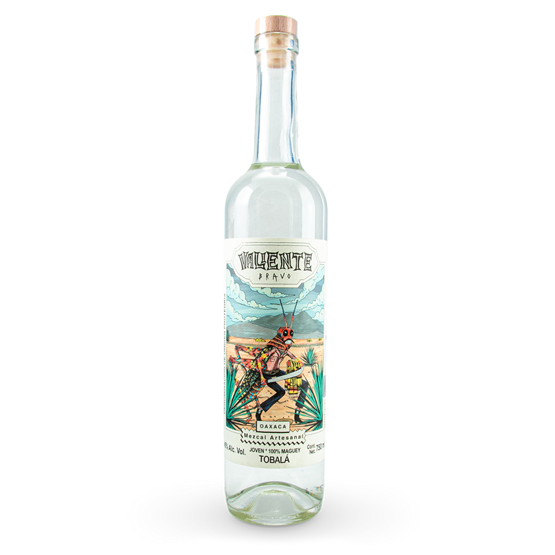 Tobalá  Mezcal Artesanal Valiente Bravo | 750ml | 45% Alc | Product of Oaxaca